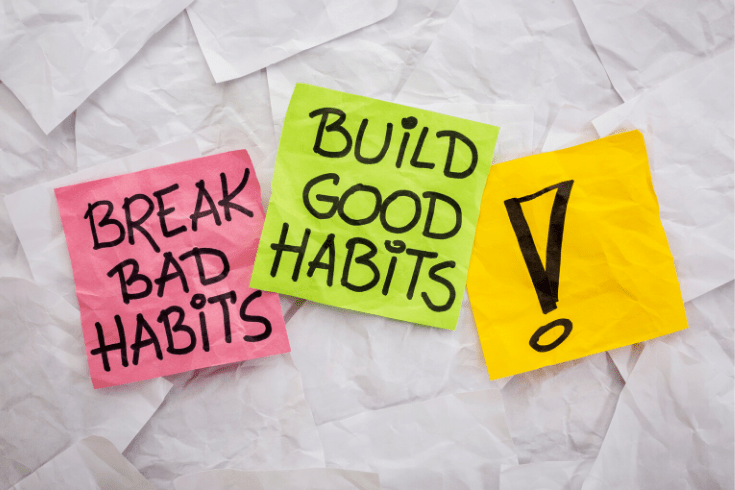 building good habits takes time