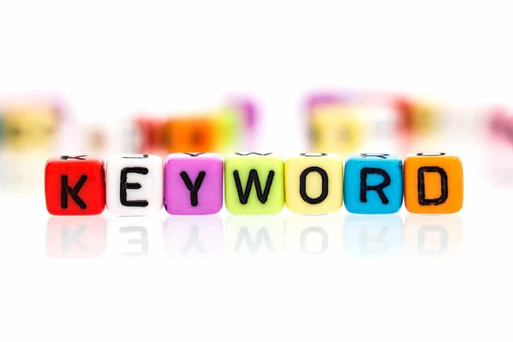 start with your keyword